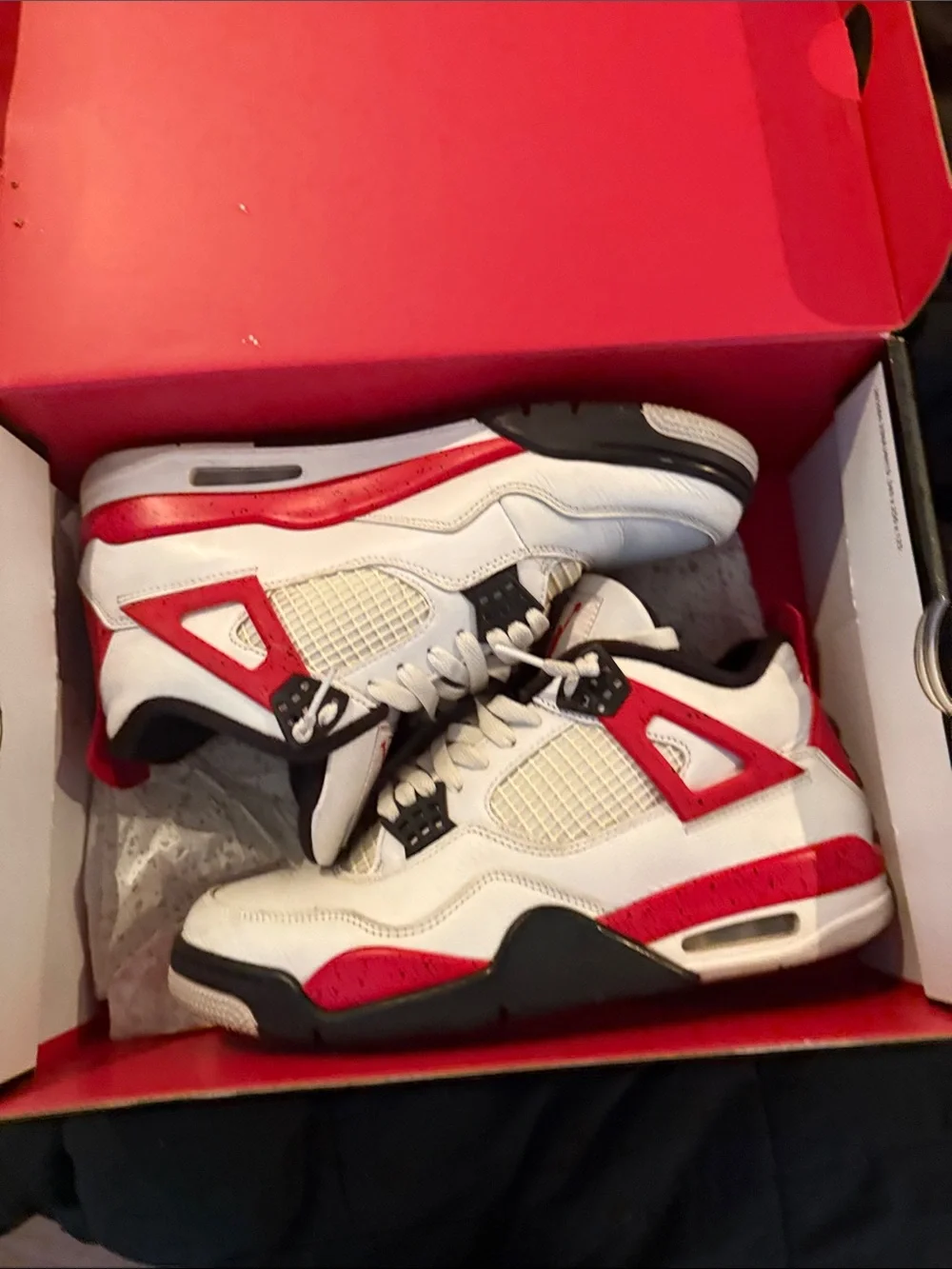 Jordan Flight Shoe Box – Black, Red & White Logo